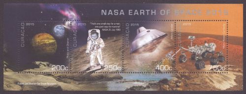 Curacao 2015 - Mi-Nr. Block 20 ** - MNH - Raumfahrt / Space