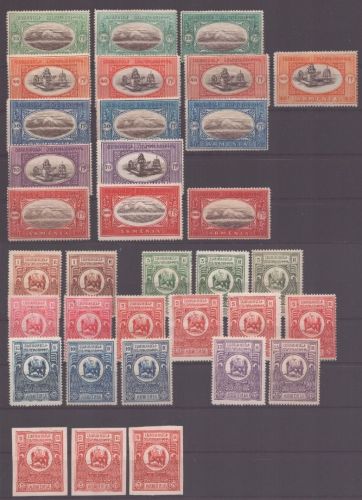 Armenien 1920 - Mi-Nr. I-X - ** / MNH & * / MH - bitte lesen / please read