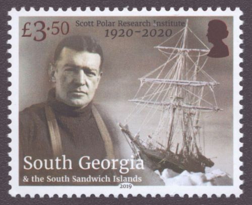 Süd-Georgien 2019 - Mi-Nr. 748 ** - MNH - Ernest Shackelton - Schiffe / Ships
