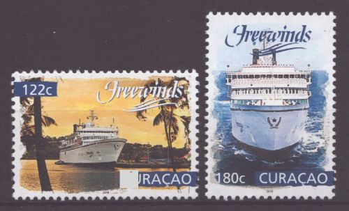 Curacao 2018 - Mi-Nr. 458-459 ** - MNH - Schiffe / Ships