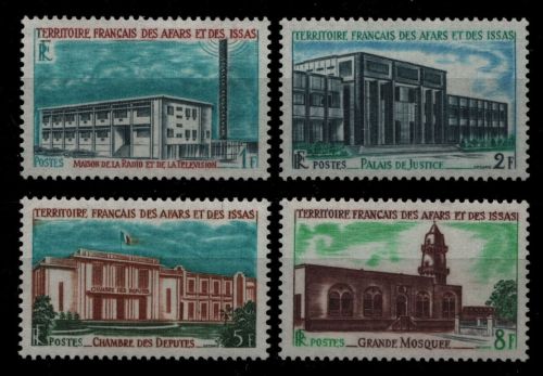Afar und Issa 1969 - Mi-Nr. 20-23 ** - MNH - Öffentliche Gebäude