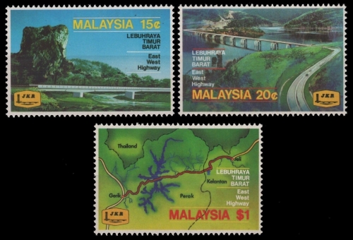 Malaysia 1983 - Mi-Nr. 262-264 ** - MNH - Highway