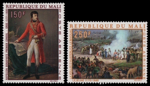 Mali 1969 - Mi-Nr. 180-181 ** - MNH - Napoleon - Gemälde / Paintings