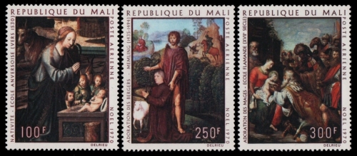 Mali 1970 - Mi-Nr. 252-254 ** - MNH - Weihnachten / X-mas