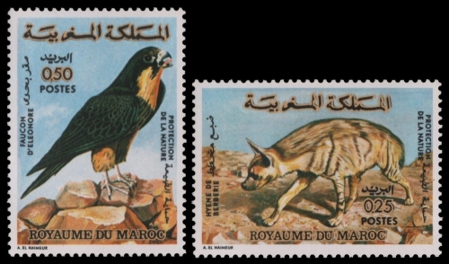 Marokko 1973 - Mi-Nr. 756-757 ** - MNH - Wildtiere / Wild animals