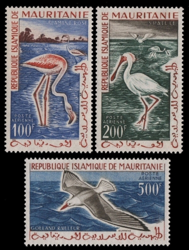 Mauretanien 1961 - Mi-Nr. 178-180 ** - MNH - Vögel / Birds
