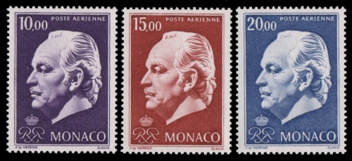 Monaco 1974 - Mi-Nr. 1160-1162 ** - MNH - Fürst Rainier III