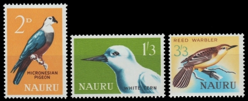 Nauru 1965 - Mi-Nr. 52-54 ** - MNH - Vögel / Birds