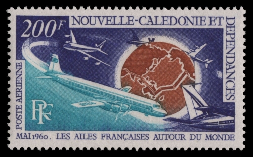 Neukaledonien 1970 - Mi-Nr. 484 ** - MNH - Flugzeug / Airplane