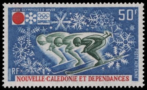 Neukaledonien 1972 - Mi-Nr. 511 ** - MNH - Olympia Sapporo