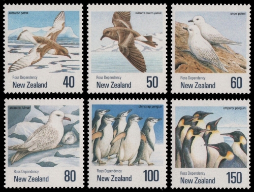 Neuseeland 1990 - Mi-Nr. 1144-1149 ** - MNH - Vögel / Birds