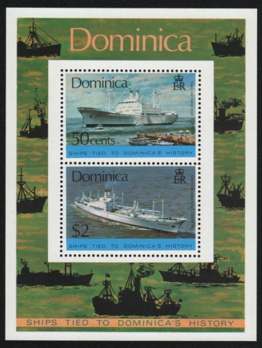 Dominica 1975 - Mi-Nr. Block 32 ** - MNH - Schiffe / Ships