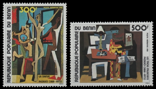 Benin 1981 - Mi-Nr. 272-273 ** - MNH - Gemälde / Paintings - Picasso