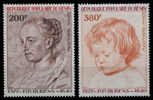 Benin 1977 - Mi-Nr. 123-124 ** - MNH - Gemälde / Paintings - Rubens