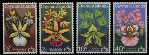 Kaiman-Inseln 1971 - Mi-Nr. 286-289 ** - MNH - Orchideen / Orchids
