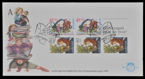 Niederlande 1980 - Mi-Nr. Block 21 - Für das Kind - FDC