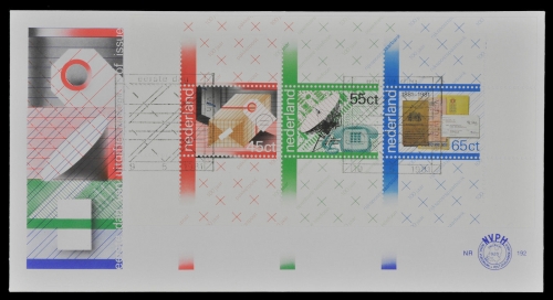 Niederlande 1981 - Mi-Nr. Block 22 - 100 Jahre PTT - FDC