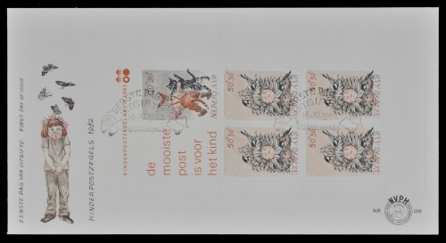 Niederlande 1982 - Mi-Nr. Block 24 - Für das Kind - FDC
