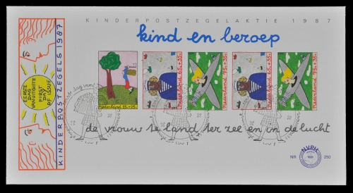 Niederlande 1987 - Mi-Nr. Block 30 - Für das Kind - FDC