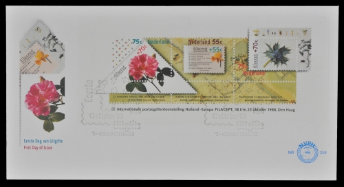 Niederlande 1988 - Mi-Nr. Block 31 - FILACEPT 88 - FDC