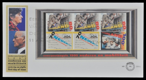 Niederlande 1995 - Mi-Nr. Block 43 - Seniorenarbeit - FDC