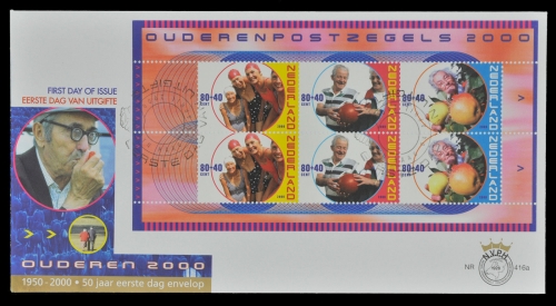 Niederlande 2000 - Mi-Nr. Block 64 - Sommermarken - FDC