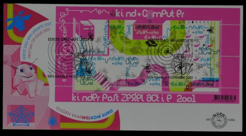 Niederlande 2001 - Mi-Nr. Block 73 - Für das Kind - FDC