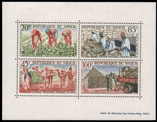 Niger 1963 - Mi-Nr. Block 1 ** - MNH - Landwirtschaft / Agriculture