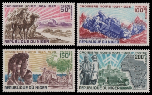 Niger 1969 - Mi-Nr. 229-232 ** - MNH - Expedition