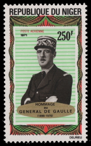 Niger 1971 - Mi-Nr. 304 ** - MNH - Charles de Gaulle
