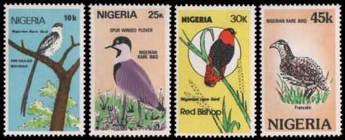 Nigeria 1984 - Mi-Nr. 446-449 ** - MNH - Vögel / Birds