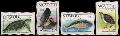 Niuafo'ou-Insel 1984 - Mi-Nr. 42-45 ** - MNH - Fauna