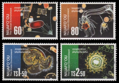 Niuafo'ou-Insel 1997 - Mi-Nr. 318-321 ** - MNH - Meeresleben / Marine life