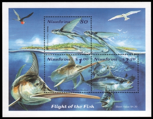 Niuafo'ou-Insel 2001 - Mi-Nr. Block 29 ** - MNH - Fische / Fish