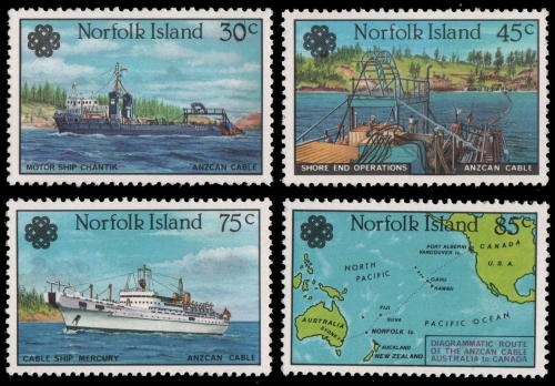 Norfolk-Insel 1983 - Mi-Nr. 315-318 ** - MNH - Schiffe / Ships