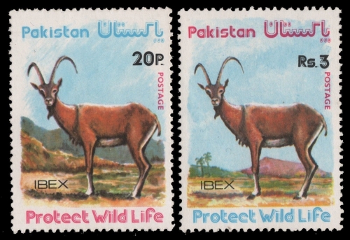 Pakistan 1976 - Mi-Nr. 413-414 ** - MNH - Wildtiere / Wild animals