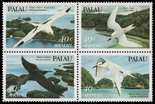 Palau 1984 - Mi-Nr. 47-50 ** - MNH - ZDR - Vögel / Birds