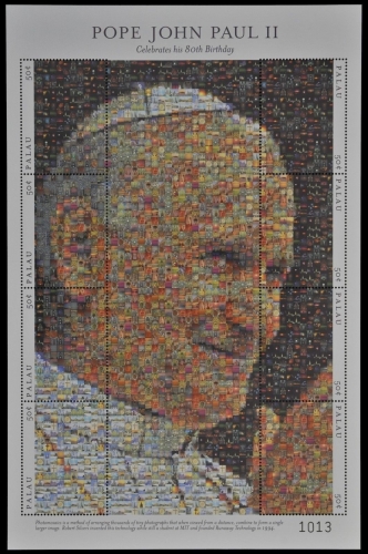 Palau 2000 - Mi-Nr. 1836-1843 ** - MNH - Papst Johannes Paul II