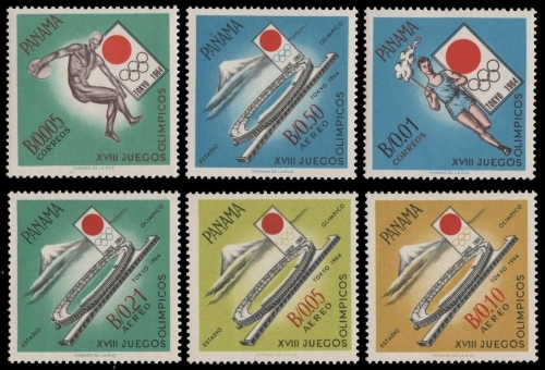 Panama 1964 - Mi-Nr. 714-719 ** - MNH - Olympia Tokio