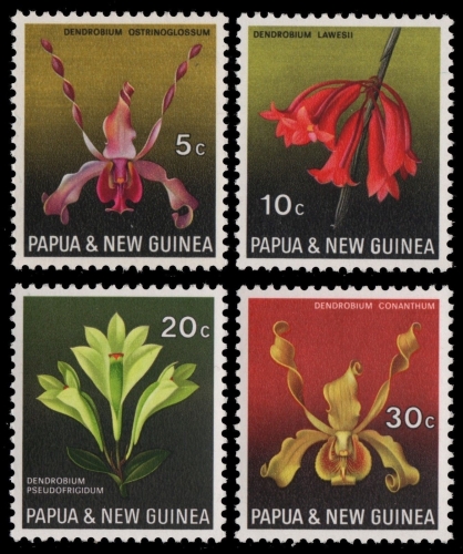 Papua-Neuguinea 1969 - Mi-Nr. 161-164 ** - MNH - Orchideen / Orchids