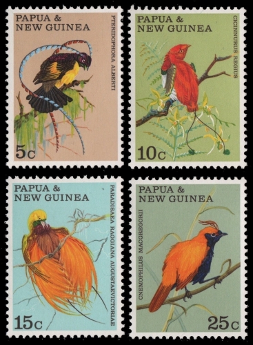 Papua-Neuguinea 1970 - Mi-Nr. 175-178 ** - MNH - Vögel / Birds