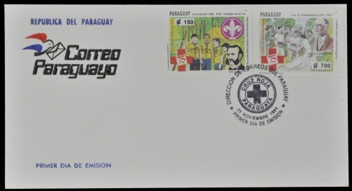 Paraguay 1994 - Mi-Nr. 4683-4685 - FDC - Pfadfinder / Scouts