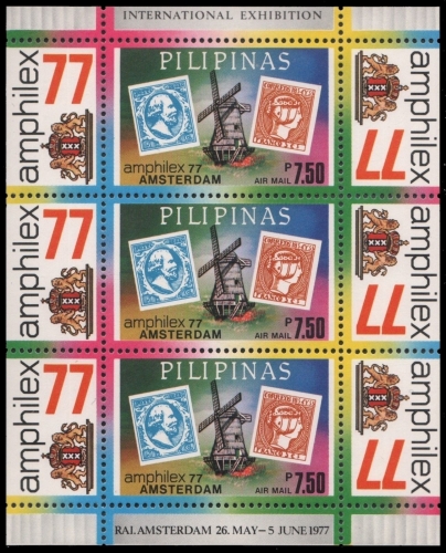 Philippinen 1977 - Mi-Nr. Block 10 A ** - MNH - AMPHILEX 77
