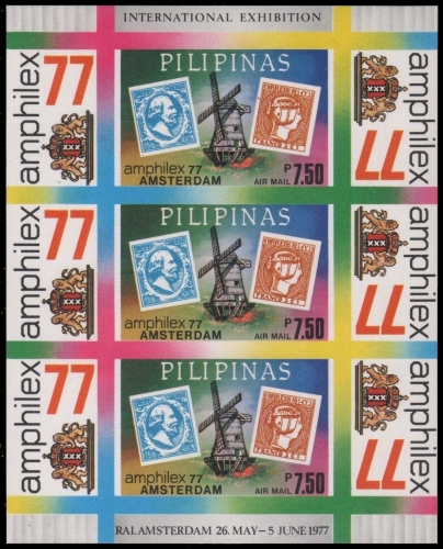 Philippinen 1977 - Mi-Nr. Block 10 B ** - MNH - AMPHILEX 77