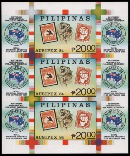 Philippinen 1984 - Mi-Nr. Block 26 B ** - MNH - AUSIPEX 84