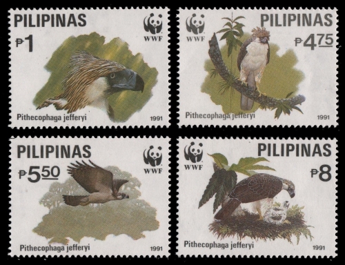 Philippinen 1991 - Mi-Nr. 2038-2041 ** - MNH - Vögel / Birds