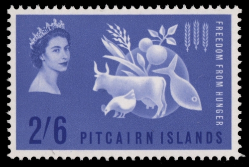 Pitcairn 1963 - Mi-Nr. 35 ** - MNH - Hunger