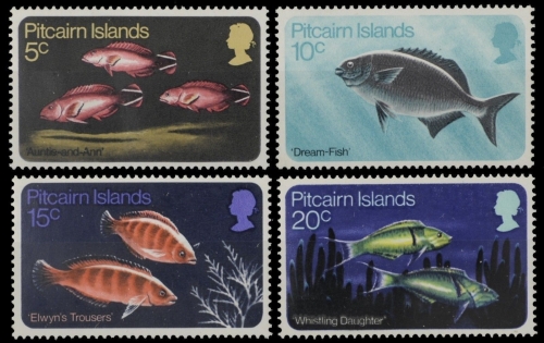 Pitcairn 1970 - Mi-Nr. 114-117 ** - MNH - Fische / Fish
