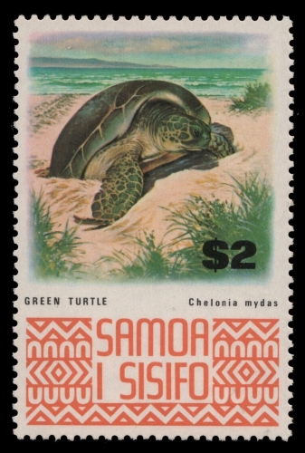Samoa 1973 - Mi-Nr. 284 ** - MNH - Schildkröten / Turtles