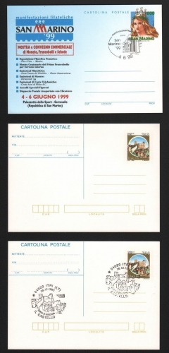 San Marino - Lot Postkarten